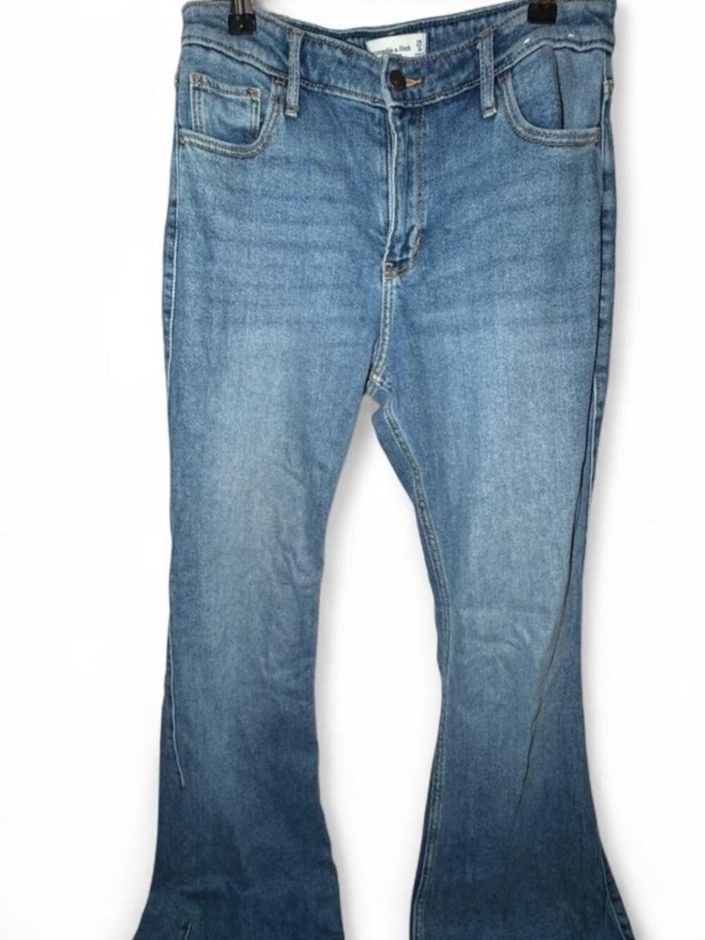 Abercrombie & Fitch vintage flare high rise blue jeans